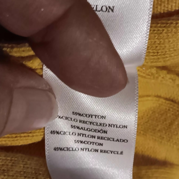 Rails Wms S Mellon Color Cap Sleeve Ribbed Knit Dress With Side Slits - Picture 8 of 9